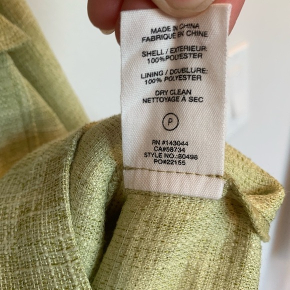 Avec Les Filles Lightweight Hooded Jacket Size Large Light Green Anthropologie - Picture 3 of 8